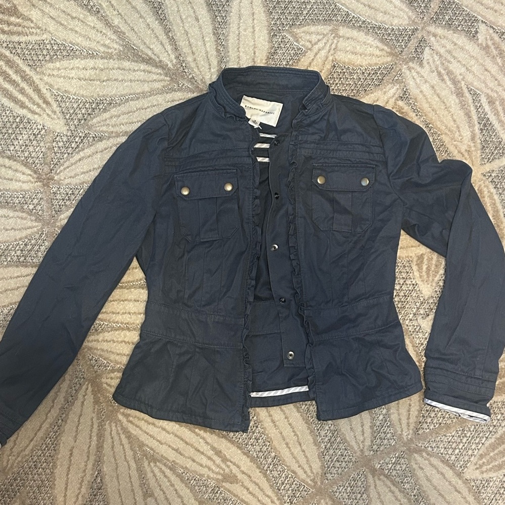 Banana Republic Dark Blue Utility Jacket
